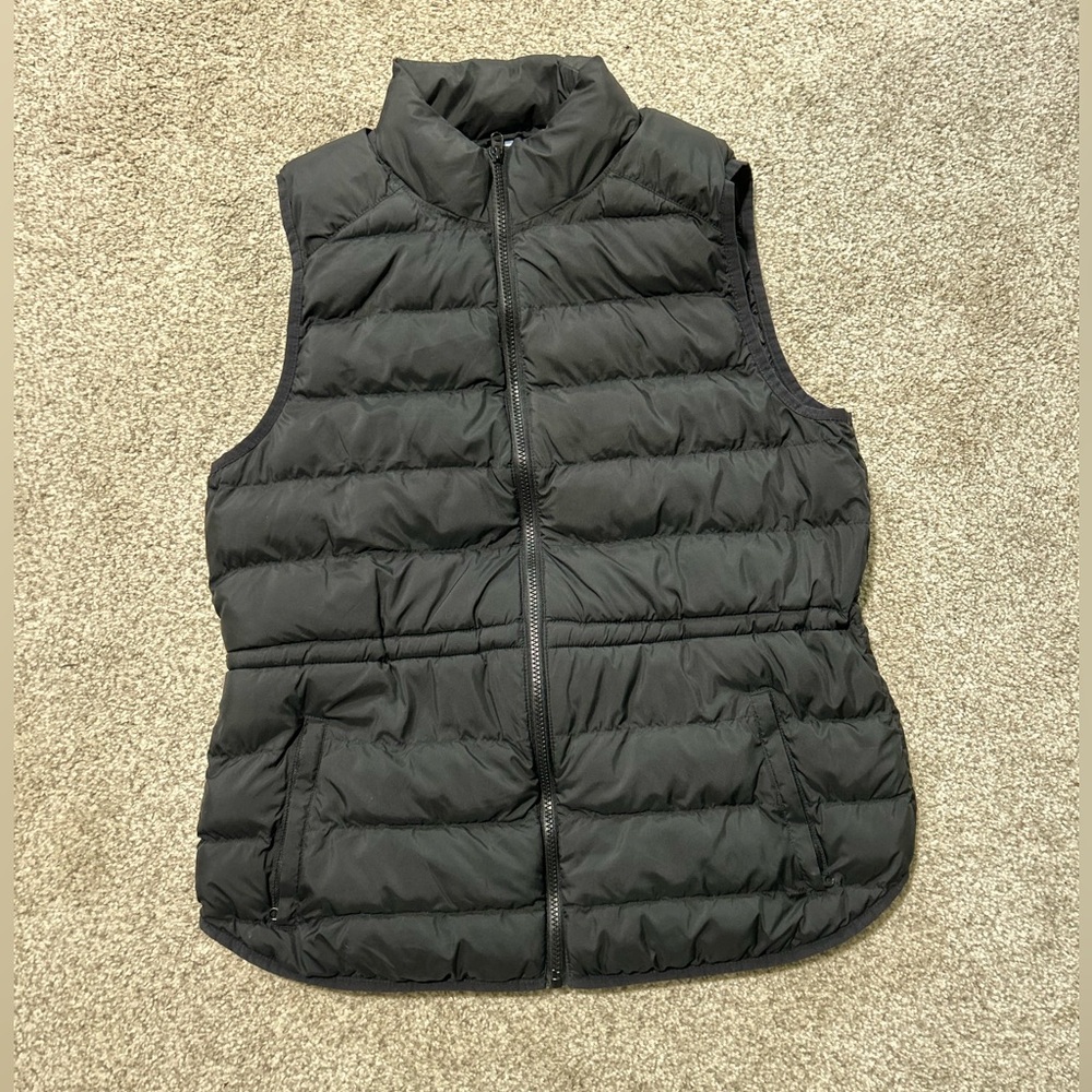 Fabletics Black Essential Puffer Vest - image 1